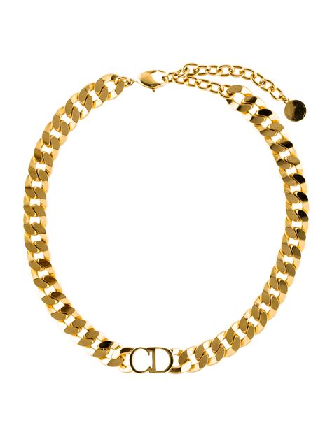 dior gold necklace price|gold dior necklace for women.